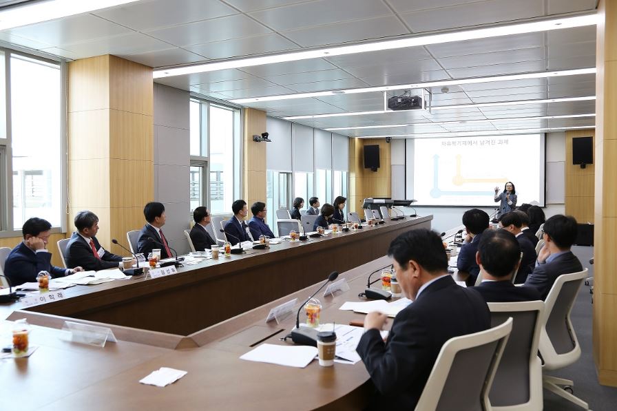 음성군 중등교장 자율장학협의회 본원 방문