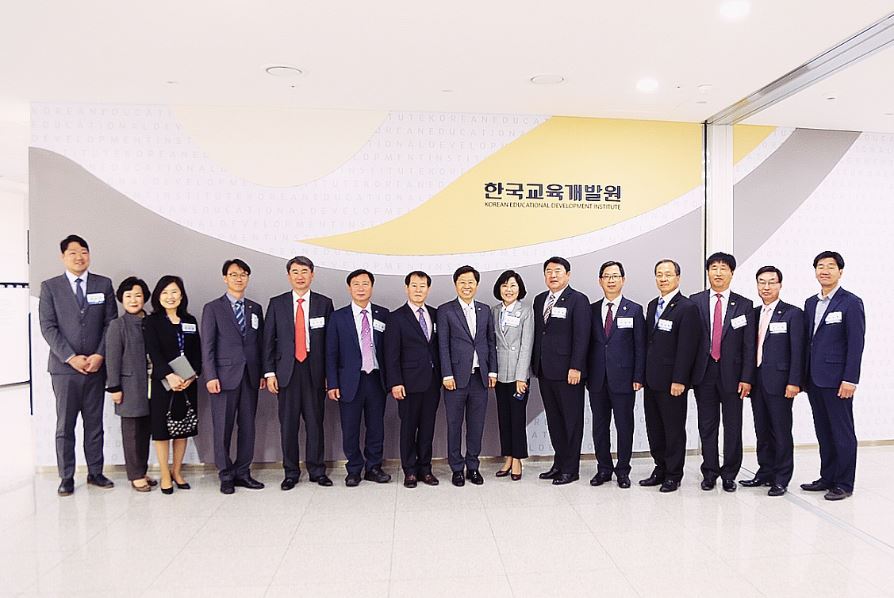 음성군 중등교장 자율장학협의회 본원 방문