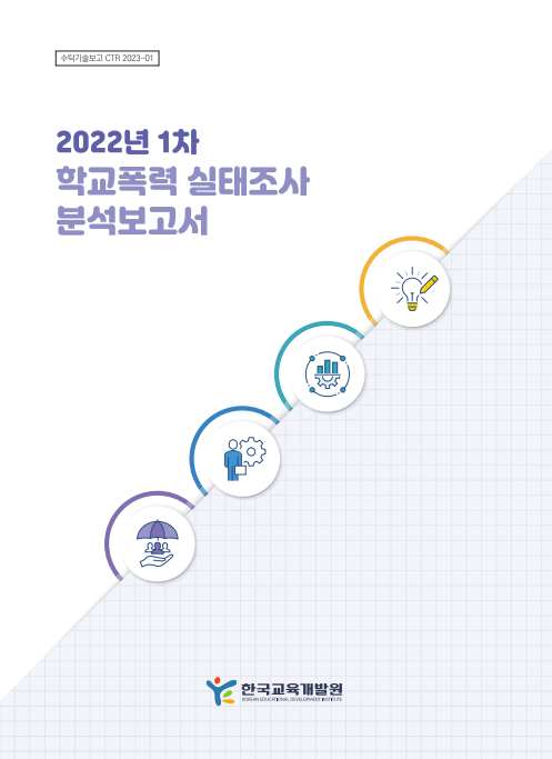 2022년 1차 학교폭력 실태조사 분석보고서(CTR2023-01) 이미지