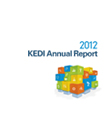 KEDI 2012 Annual Report 표지