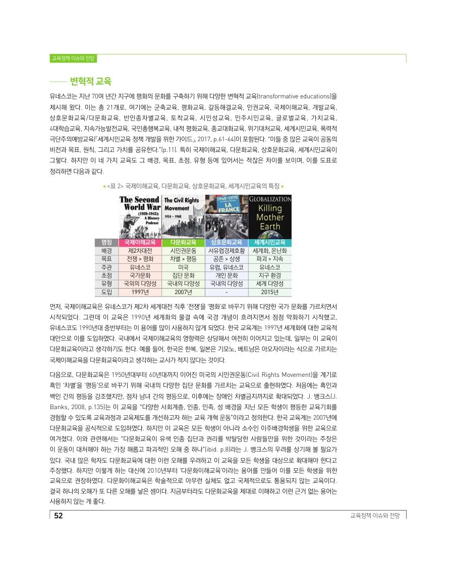 교육정책 이슈와 전망