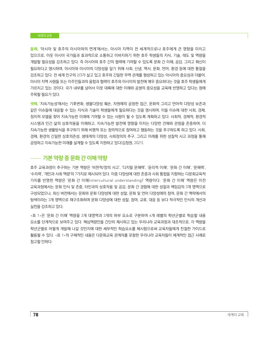 세계의 교육