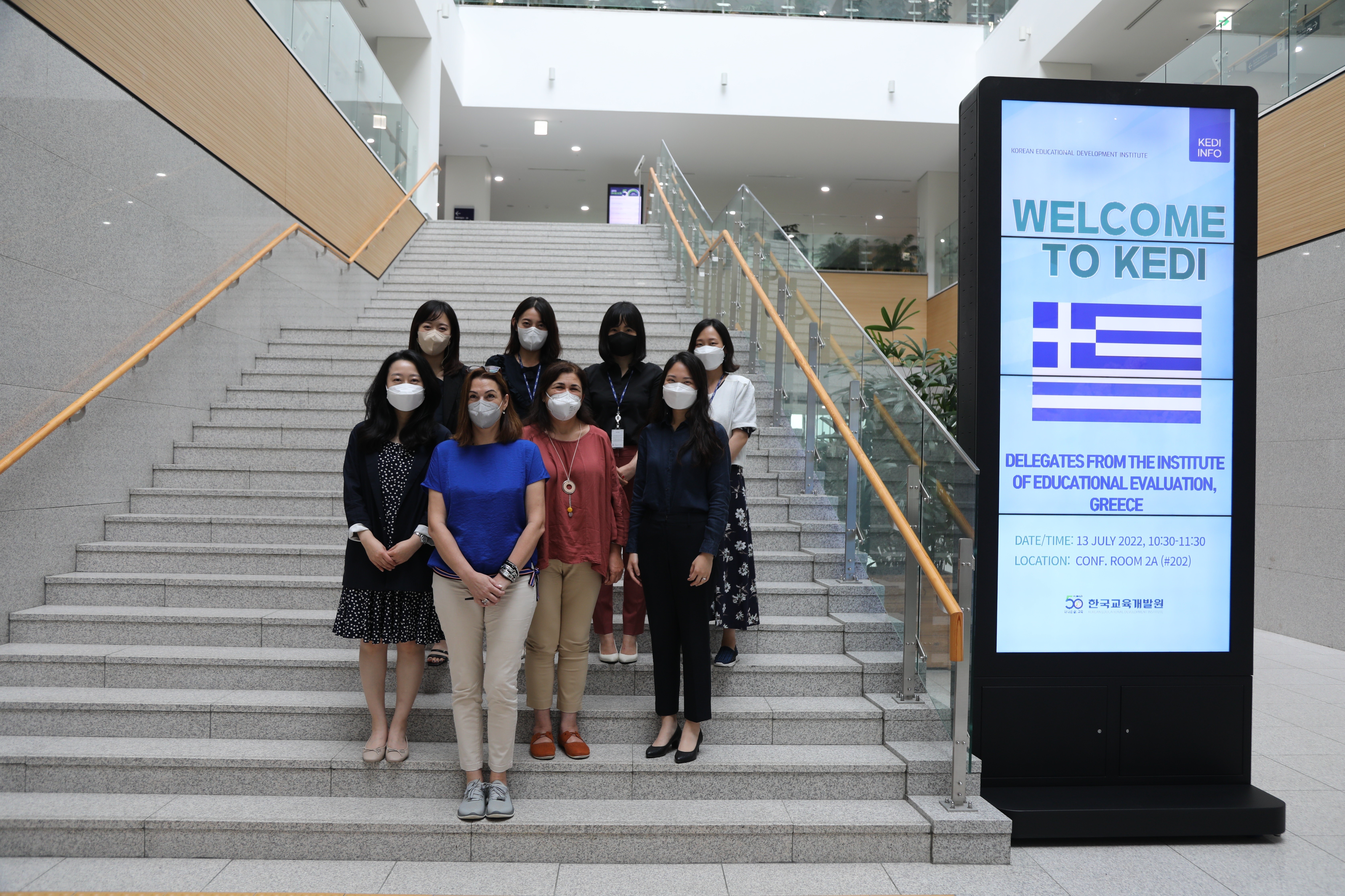 A Visit of Delegates from the Institute of Educational Evaluation, Greece 02